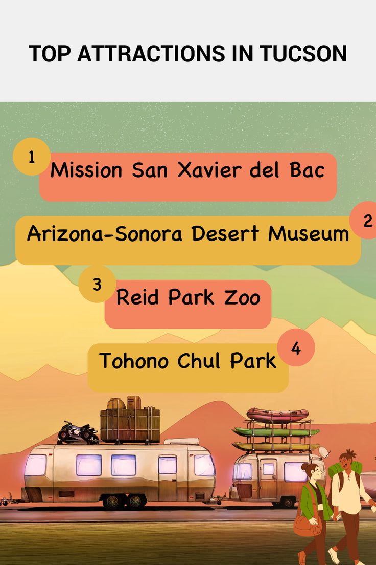 the top attractions in tuscon