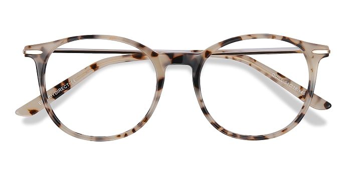 Quill - Round Ivory Tortoise Frame Glasses For Women | EyeBuyDirect Cute Glasses Frames, Glasses Inspiration, Tortoise Glasses, Tortoise Shell Glasses, Womens Glasses Frames, Trendy Glasses, Cute Glasses, Fashion Eye Glasses, Glasses For Women