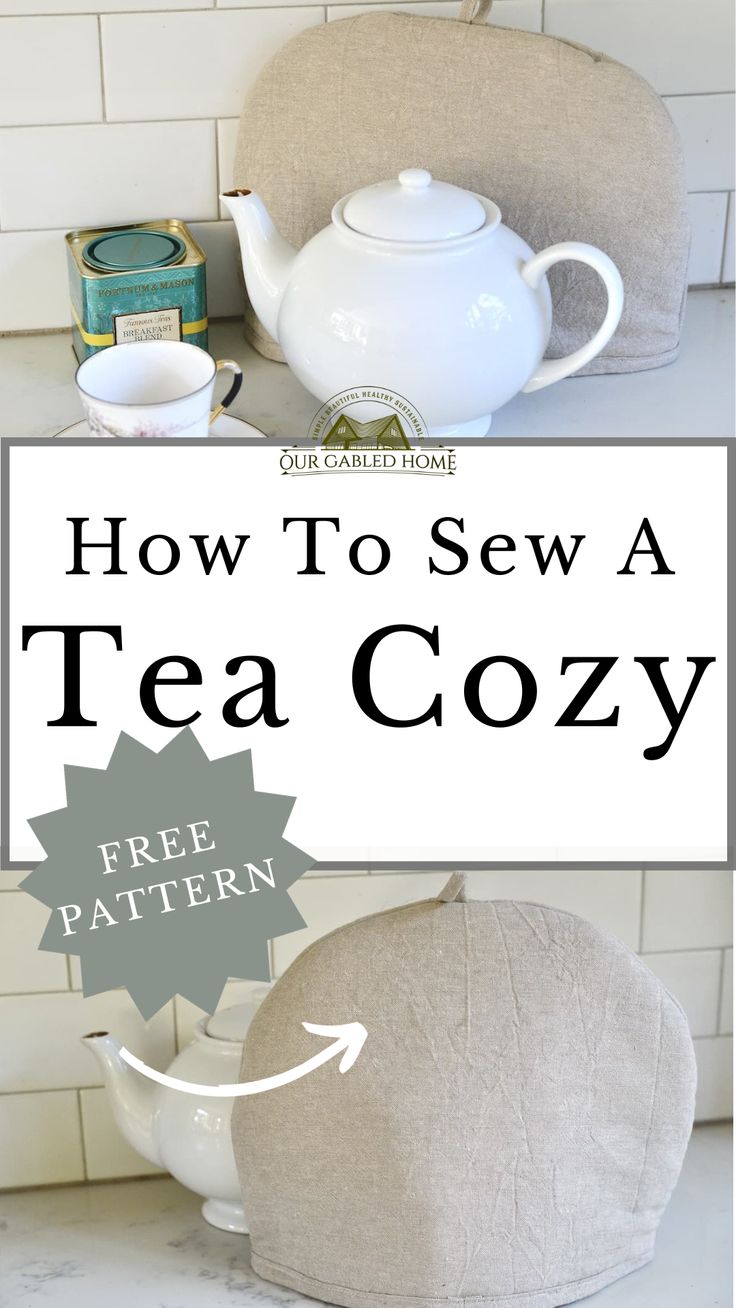 handmade tea cozy with white tea pot Fabric Tea Cozy, Free Tea Cosy Patterns, Tea Cozies Pattern Sew, Diy Tea Cozy Sewing Patterns, Tea Cozy Sewing Pattern, Teapot Cozy Sewing, Fabric Tea Cosy Pattern Free Sewing, Tea Cosy Sewing Patterns Free, Teapot Cozy Pattern Free