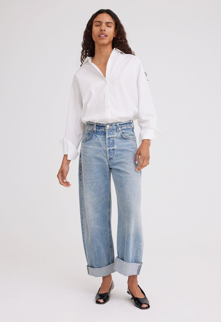 Citizens of Humanity Ayla Baggy Jean - Skylights Workwear Chic, Baggy Jean, Citizens Of Humanity Jeans, Denim Accessories, Oversized Silhouette, Citizens Of Humanity, Short Shirts, Baggy Jeans, Denim Shop