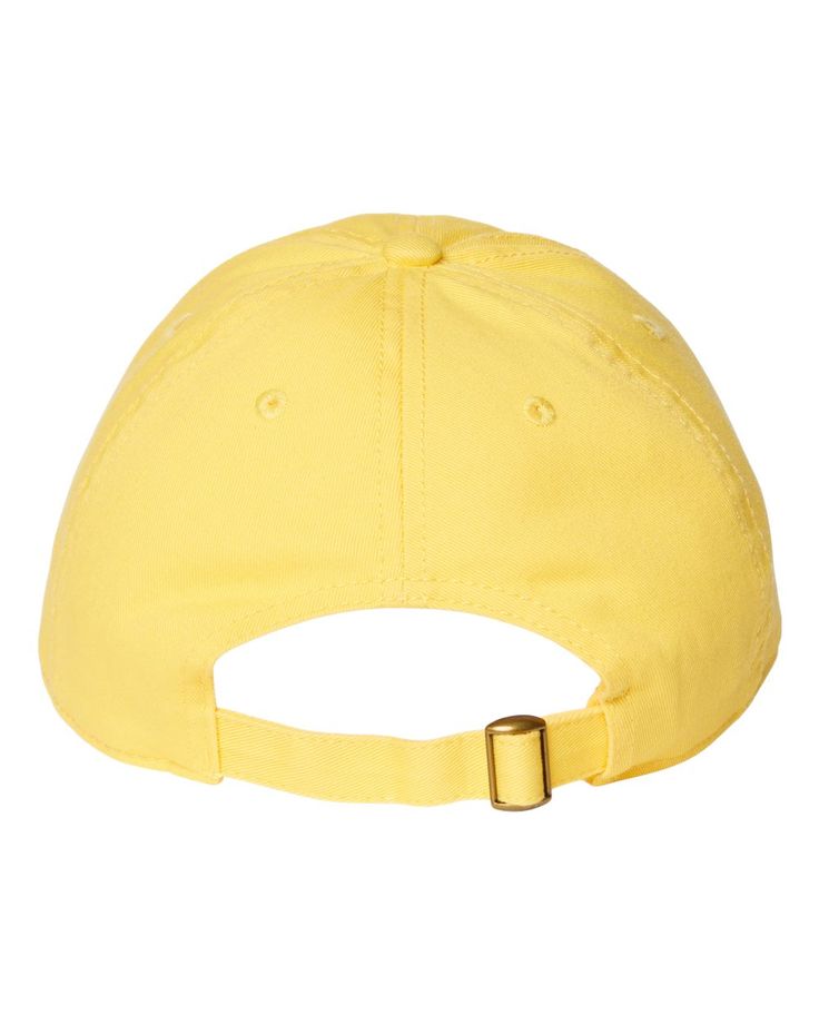 Relaxed Golf Dad Hat - YELLOW - ADJUSTABLE | CAP AMERICA Relaxed Golf Dad Hat in Yellow Size Adjustable | Cotton Chino Twill Yellow Cotton Trucker Hat, Yellow Cotton Trucker Hat With Curved Brim, Yellow Adjustable Baseball Cap With Curved Visor, Yellow Sports Hat With Curved Brim, Yellow Baseball Cap With Curved Brim, Adjustable Yellow Dad Hat Visor, Yellow Cotton Snapback Baseball Cap, Yellow Adjustable Visor Dad Hat, Yellow Cotton Dad Hat