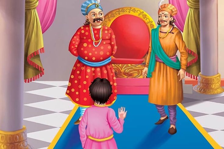 Akbar Birbal, Birbal Stories, Short Skits, King Cartoon, Tree Story, English Stories For Kids, Music Lessons For Kids, Moral Stories For Kids, Stories For Children