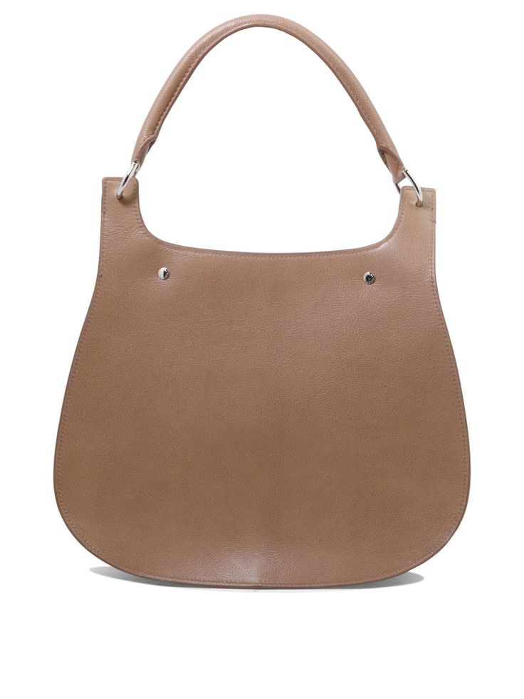 Fontana Milano 1915"Chelsea" shoulder bag100% Leather di vitello32x43x14 cm Timeless Beige Bag With Silver-tone Hardware, Classic Top Handle Baguette Bag For Shopping, Timeless Beige Shoulder Bag With Silver-tone Hardware, Classic Hobo Bag With Detachable Strap For Shopping, Classic Top Handle Hobo Bag For Business, Classic Business Hobo Bag With Double Handle, Classic Double Handle Hobo Bag For Business, Luxury Saddle Bag With Leather Handles In Tote Shape, Luxury Leather-handled Saddle Tote Bag