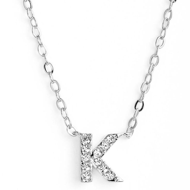 This delicate CZ pavé letter K initial necklace is perfect for every day. Adorable initial necklace featuring in silver and 18k gold finish with CZ stone. Simple, delicate and elegance, perfect to match your outfit for everyday wear or for a special event. Dainty, simple, elegant and sweet design made to keep your loved one near your heart. The perfect gift to celebrate birthday, anniversary, valentine's, Christmas or more.More Details:- Carefully Handmade- Sterling Silver (925)- Cubic Zirconia Initial Necklace K, K Initial Necklace, Letter K Necklace, K Initial, Outfit For Everyday, K Necklace, K Ring, Celebrate Birthday, Aura Colors