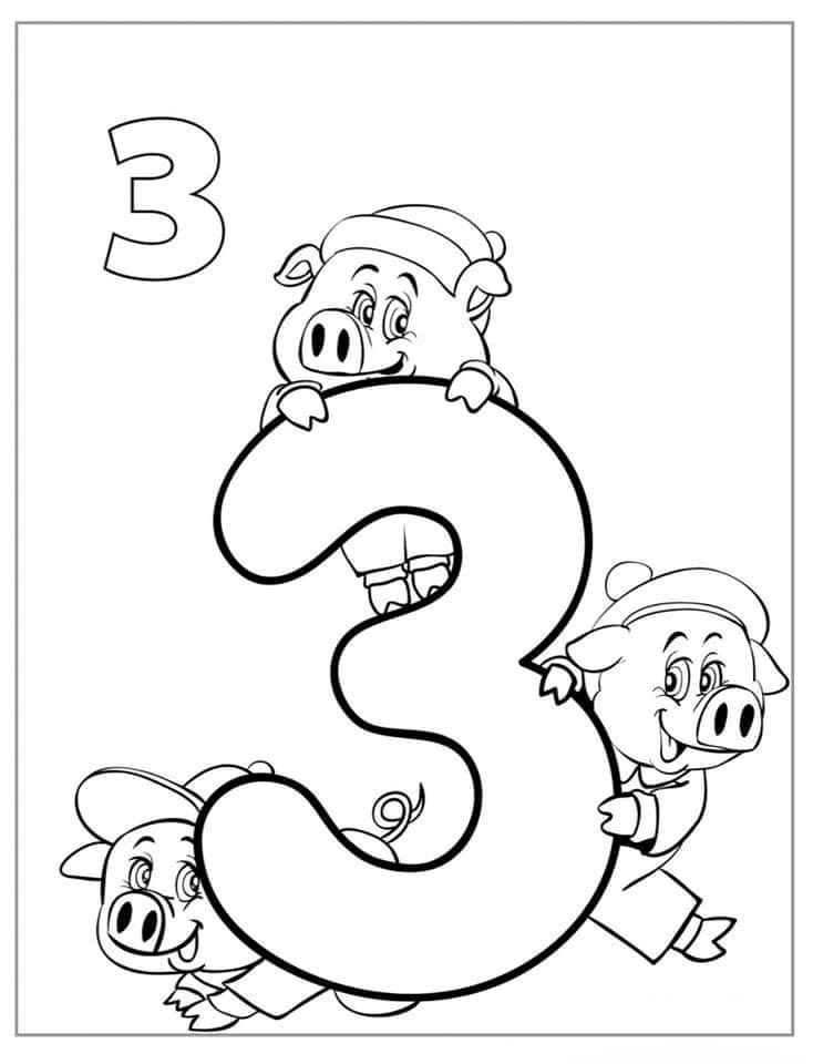 the letter s is for three pigs and two pigs are running around with each other