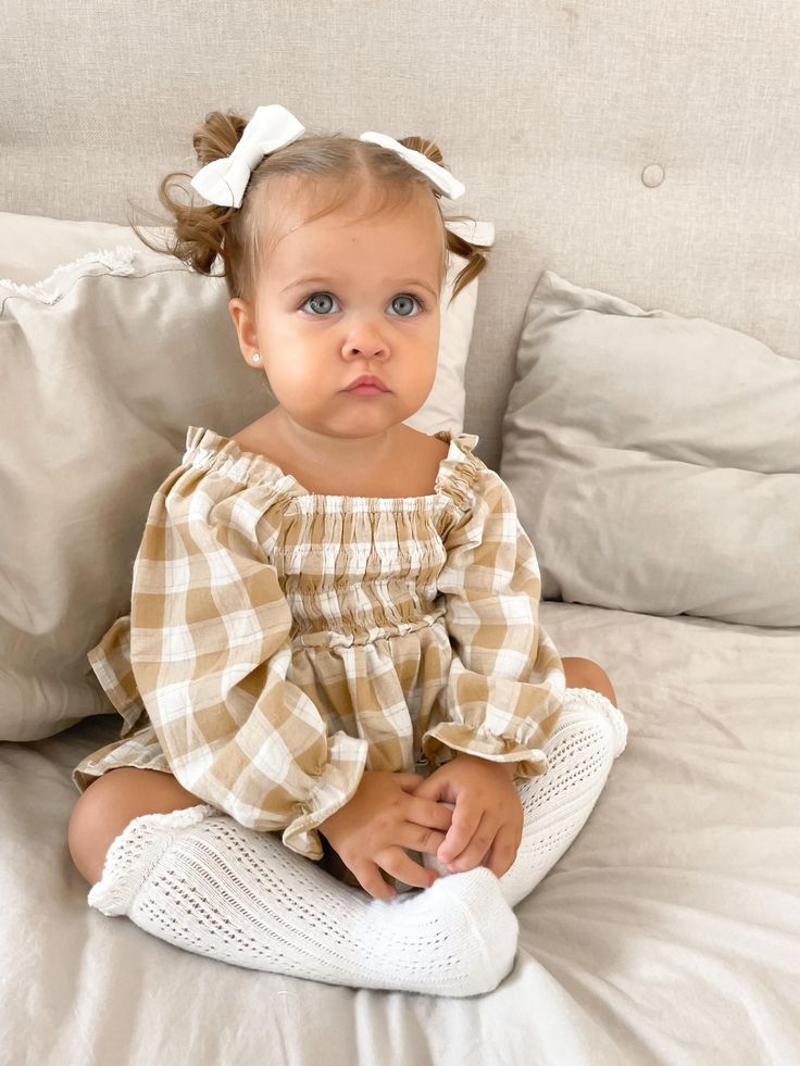 Baby Ootd, Foto Baby, Baby Outfits, Girls Rompers