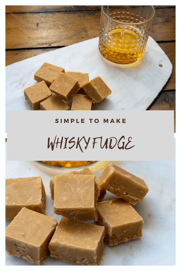 simple to make whiskey fudge is the perfect way to start your day off right now