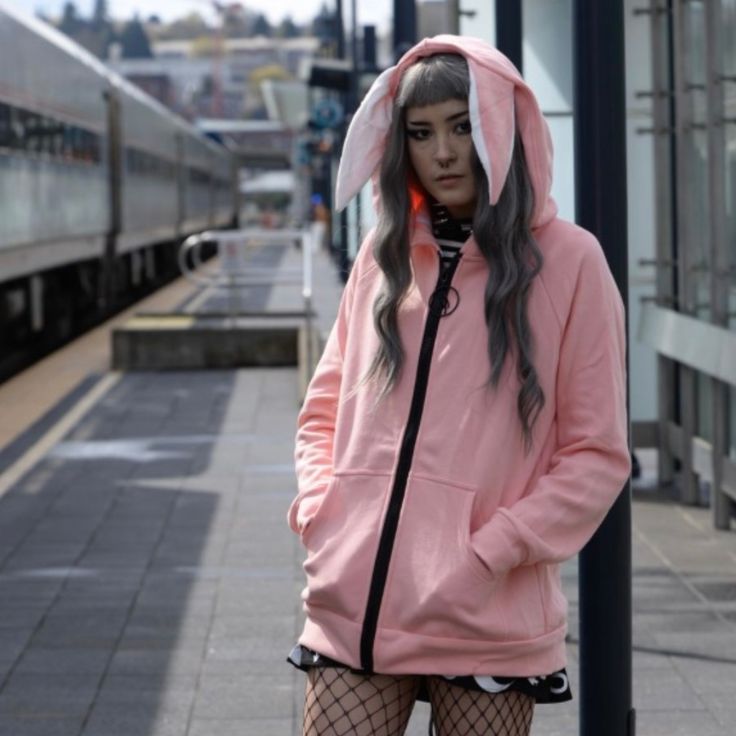 This Is Literally The Softest Hoodie Ever! Amazing Details And Fits A Little Oversized. Labeled As A Size Xs-S Cosplay Sweatshirt With Drawstring Hood For Fall, Casual Drawstring Hood Sweatshirt For Cosplay, Oversized Casual Outerwear For Cosplay, Harajuku Style Sweatshirt For Cosplay In Fall, Harajuku Style Hoodie For Cosplay In Winter, Casual Winter Hoodie For Cosplay, Cute Streetwear Outerwear With Drawstring Hood, Harajuku Style Sweatshirt For Fall Cosplay, Harajuku Style Hoodie With Adjustable Hood For Fall