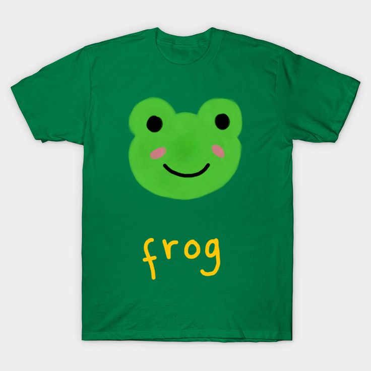 Design for you who love frog or want to gift someone who like frog. because frog are cute an unusual. -- Choose from our vast selection of Crewneck and V-Neck T-Shirts to match with your favorite design to make the perfect graphic T-Shirt. Pick your favorite: Classic, Boxy, Tri-Blend, V-Neck, or Premium. Customize your color! For men and women. Cute Green T-shirt With Funny Text, Green T-shirt With Funny Print As Gift, Funny Green Cartoon Print T-shirt, Green Funny Cartoon Print T-shirt, Green Novelty T-shirt With Graphic Print, Novelty Green T-shirt With Graphic Print, Playful Green T-shirt With Funny Print, Funny Green T-shirt With Funny Print, Novelty Green T-shirt With Funny Print