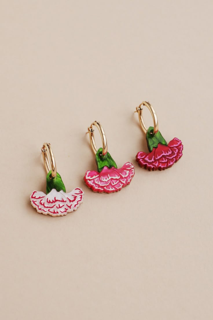 Playful Jewelry, Earrings Diy Handmade, Earring Inspo, Blooming Garden, Colour Ways, Gold Filled Hoops, Wolf Moon, Handmade Fashion Jewelry, Future Style