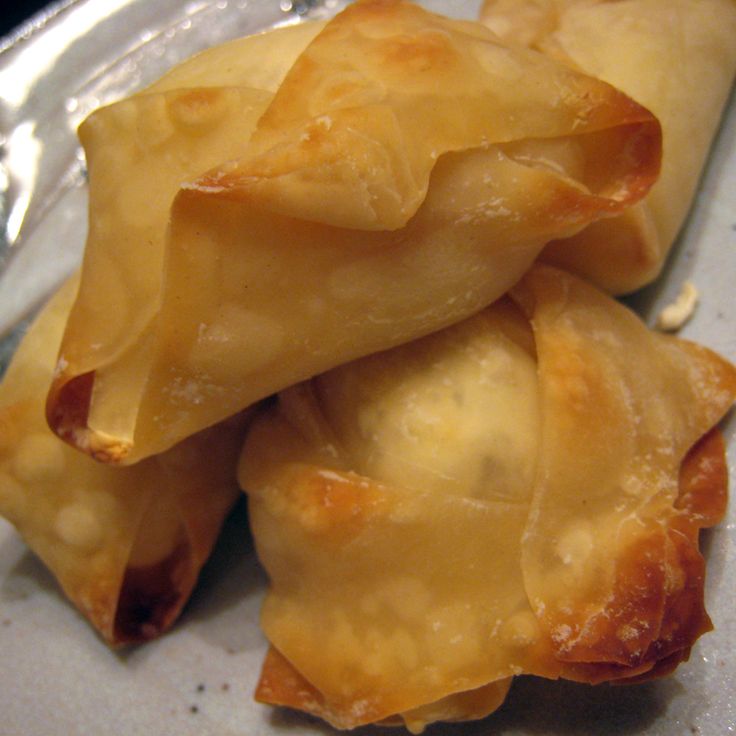 some food is sitting on a plate and ready to be eaten