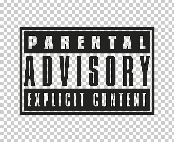 the parental advisory logo on a transparent background