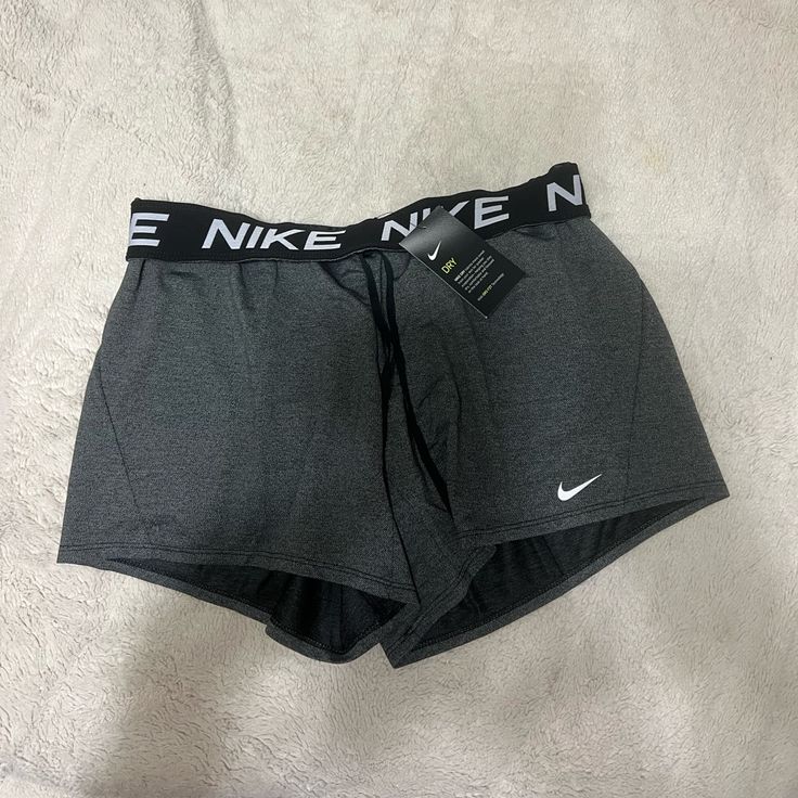 Gray Nike Dri-Fit Shorts; Nwt; Cute Waistband Gray Nike, Nike Dri Fit Shorts, Shorts Nike, Grey Nikes, Shorts Athletic, Nike Shorts, Athletic Shorts, Nike Dri Fit, Dri Fit