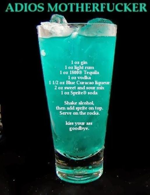 Amf Recipe, Mix Drinks, Mixed Drinks Alcohol, Yummy Alcoholic Drinks, Liquor Drinks, Light Rum, Drink Drank Drunk, Boozy Drinks, Mixed Drinks Recipes