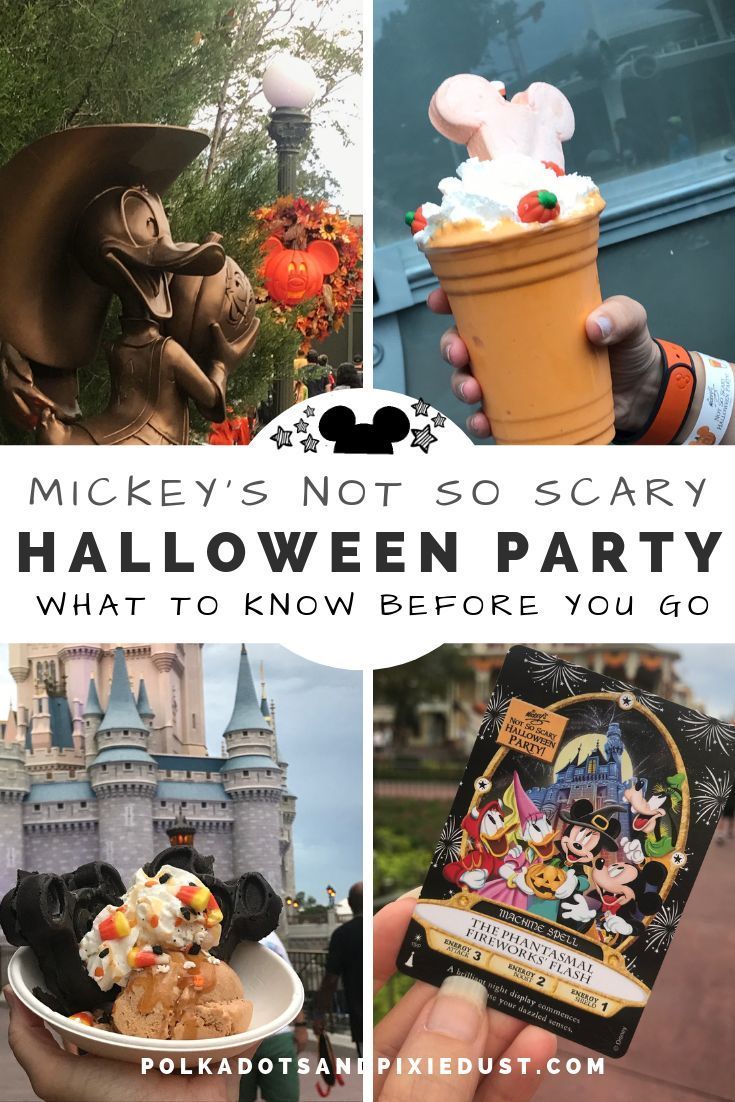 mickey's not so scary halloween party is here