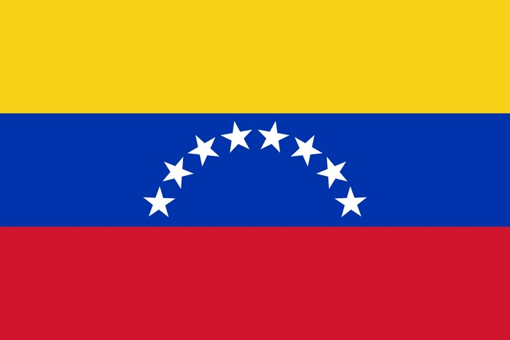 the flag of venezuela with five stars on it