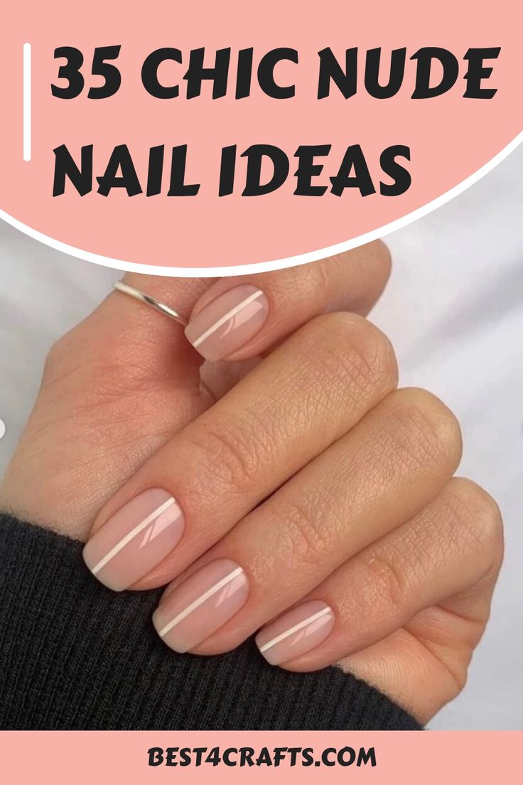 Most Classy Nails, 2024 Nude Nails, Simple Office Nails, Minimalist Neutral Nails, Gel X Neutral Nails, Natural Hard Gel Nails, Natural Nails For Work, Nude Gel Nails Short, Pale Nail Designs