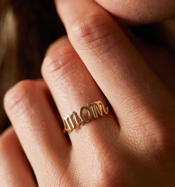 This mothers ring is the cutest way for Mom to feel the love all day, everyday. For all the incredible moms out there, this piece is made to honor you.Height: 5mm Marriage Material, Mothers Ring, Mom Ring, All Day Everyday, Mother Rings, Gold Alloys, 24kt Gold, Pure Gold, Heart Bracelet