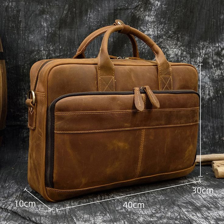 Bellabydesignllc - Men's Genuine Leather Briefcase Bag 16" Laptop Thick Cowhide Business Bag is a stylish, classic dress-style briefcase that will help you keep everything in its place. This bag features one shoulder strap and an exterior compartment for valuables. Made with genuine leather, it has enough space to hold not just your files but also any other essentials you need to carry with you throughout the day. It also includes interior compartments for your computer and personal items as wel Laptop Bag Case, Black Leather Briefcase, Leather Briefcase Bag, Laptop Bag Men, Laptop Handbag, Notebook Bag, Leather Briefcase Men, Bracelet Apple Watch, Laptop Shoulder Bag