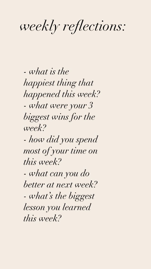 Journal Prompts For New Week, Journal Weekly Prompts, Weekly Reflection Journal Prompts, Weekly Journal Prompts, Better Self Quotes, 5 Minutes Journal, Selfcare Journal, Weekly Reflection, Self Work