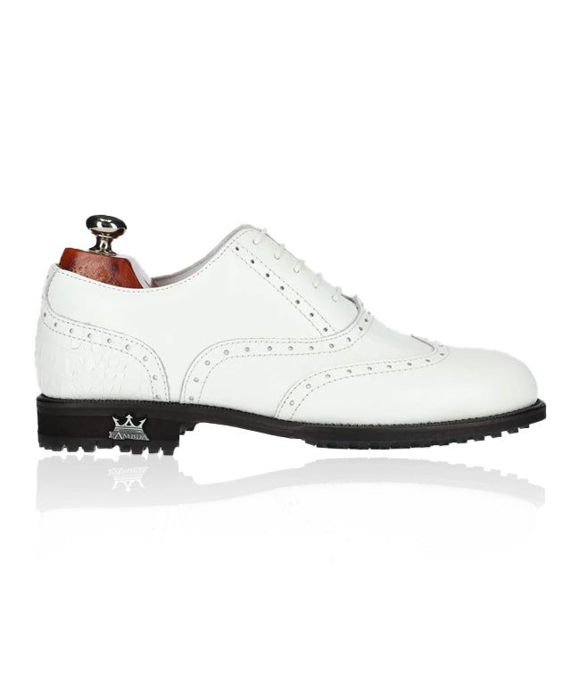 – Classic handmade in Europe, waterproof golf shoe.– European water repellent prime leather upper, Aquastop inlay breathable membrane ensures waterproof guarantee.– Detachable soft Latex footbed, covered in leather, for extra comfort.– Ethylene-vinyl acetate insert on sole and heel for shock absorption impact on knees, hips, and back.– Soft High-Quality TPU sole. Note:Shoe tree not included. For LAMBDA products, 15% of the original price would be deducted from the refund for the restocking fee G Male Teacher, On Knees, Gentleman Shoes, Golf Shoe, Shoe Tree, Golf Shoes, Shoe Size Chart, Repellent, Water Repellent