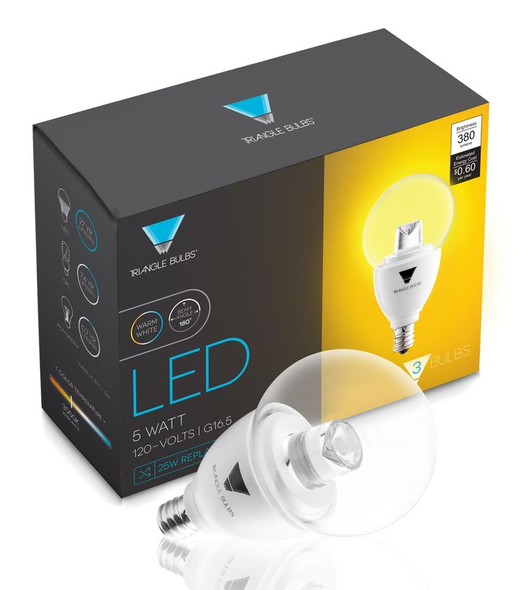 an image of a light bulb in front of a box with it's packaging