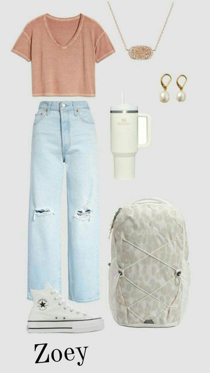 This is a Back to school Outfit Outfits For Teens For School, Cute Middle School Outfits, Preppy Outfits For School, Picture Day Outfits, Middle School Outfits, Indie Dresses, Simple Outfits For School, Casual Preppy Outfits, Trendy Outfits For Teens