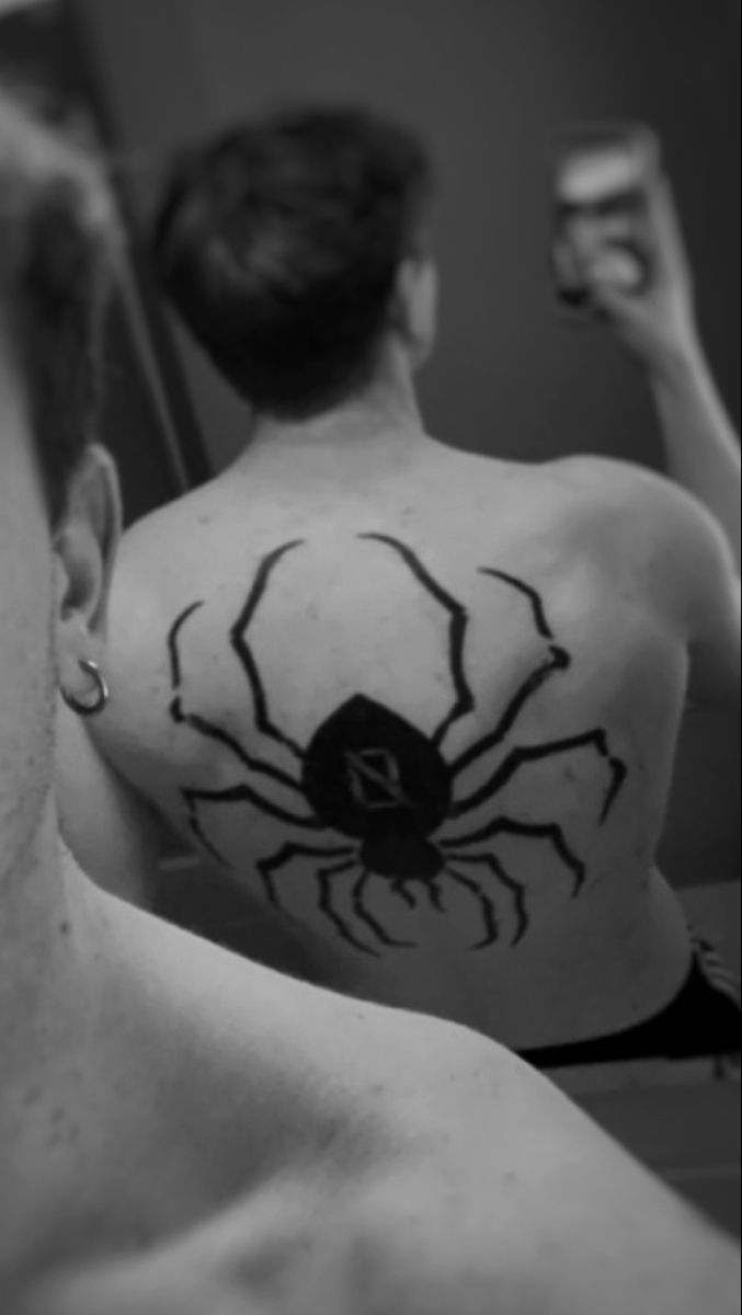 Hunter x Hunter Chrollo Lucilfer Phantom Troupe Spider Tattoo Phantom Troupe Aesthetic, Chrollo Lucifer Tattoo, Chrollo Spider Tattoo, Spider Back Tattoo, Chrollo Tattoo, Hunter X Hunter Spider Tattoo, Tattoo Hunter X Hunter, Phantom Troupe Spider Tattoo, Hxh Spider Tattoo