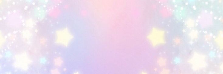 a blurry background with stars and circles in pastel colors on the left side