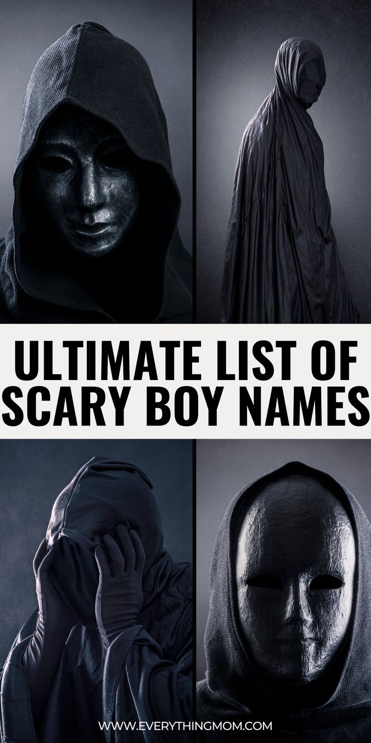 the ultimate list of scary boy names for all ages and abilities to play in this game