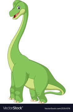 a cartoon green dinosaur with big eyes