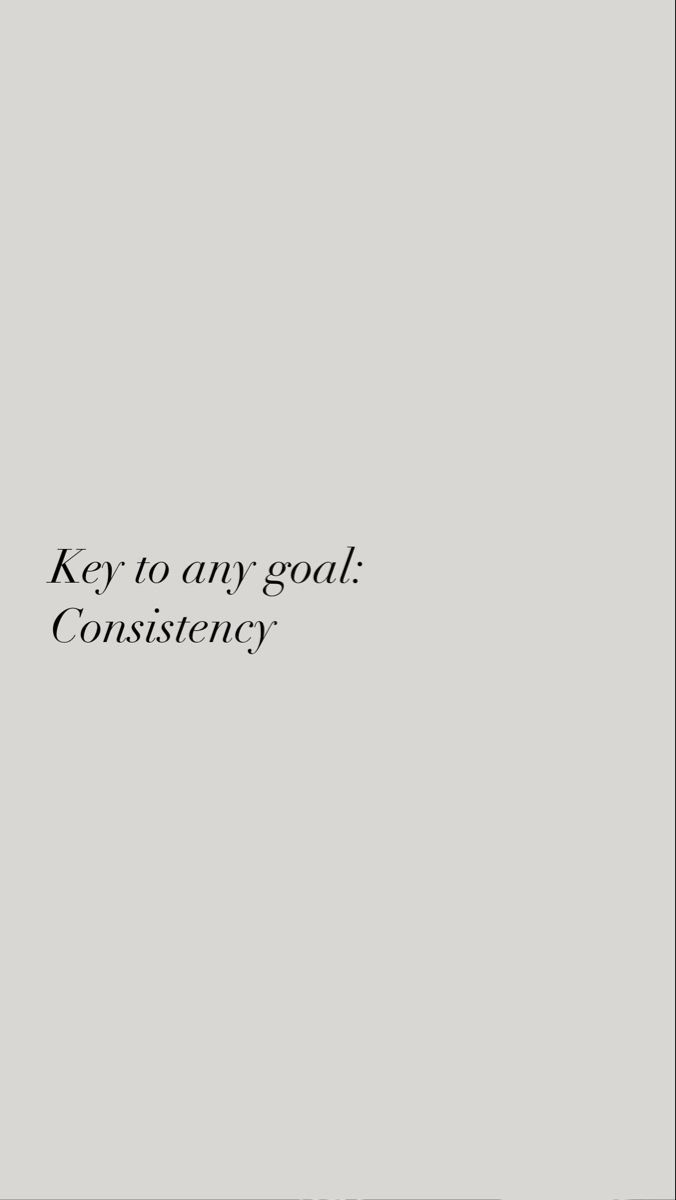 a black and white photo with the words key to any goal constiensy