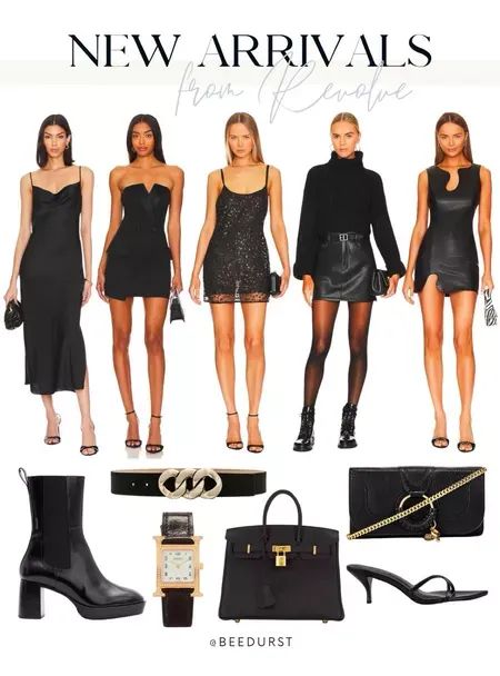 Love an all black party look as much as I do? Then tap the link to shop these trendy black mini and maxi dresses and outfits perfect for NYE or your next night out! Nye Party Outfit, All Black Party, Nye Party, Party Look, Black Party, Dressy Outfits, Party Looks, Black Mini, Maxi Dresses