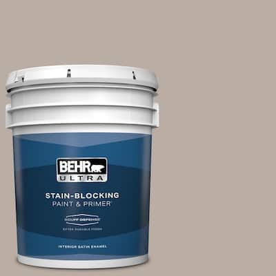 behr ultra stain - blocking paint and primer is shown in the color gray