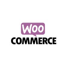 the word woo is written in black and purple with a speech bubble above it that says woo