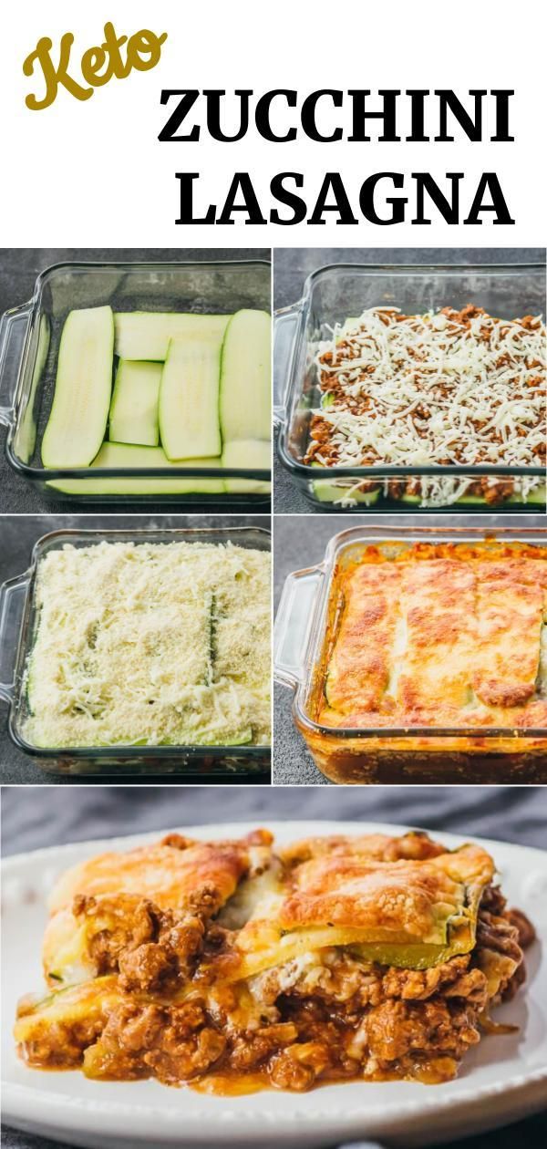 zucchini lasagna is an easy and delicious dinner