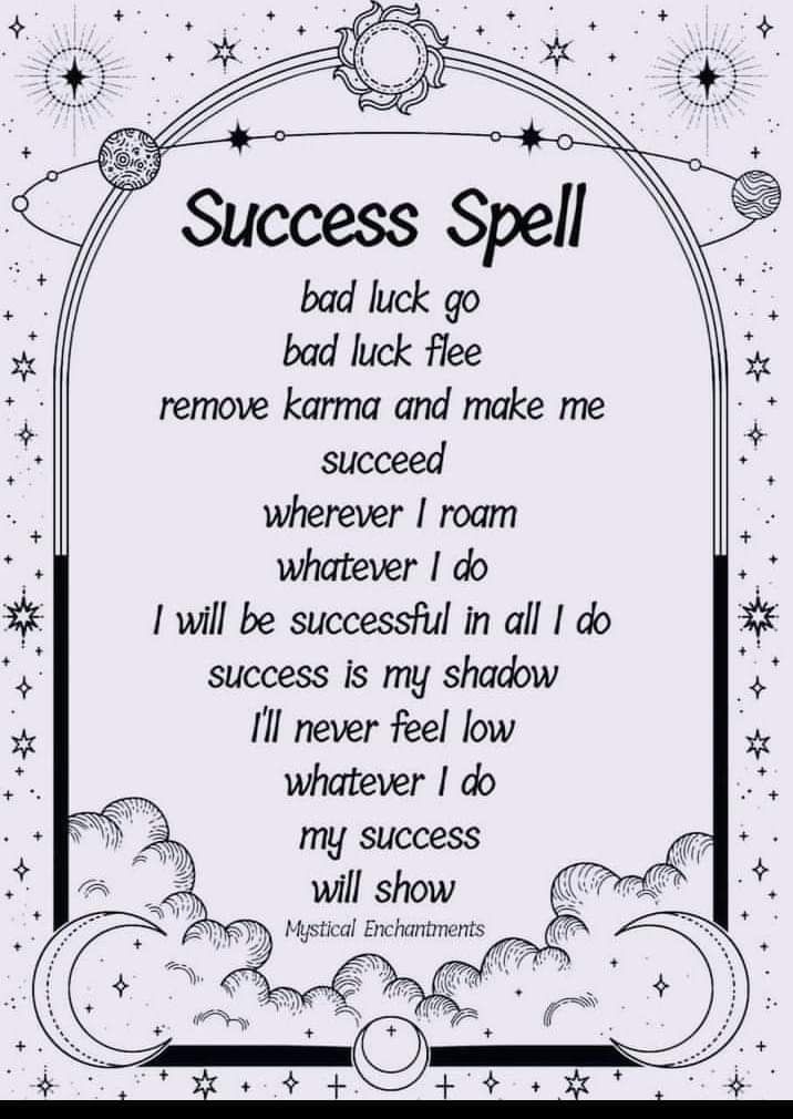 Spells  - Success Positivity Spells Witchcraft, Spell For Guidance, How To Reverse A Spell, Spell To Make Friends, Beauty Magic Spell, Hair Growth Spells That Work, Spells For School, Spells To Get What You Want, Spells For Academic Success