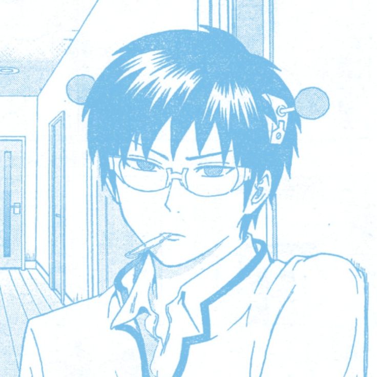 an anime character with glasses and a tie