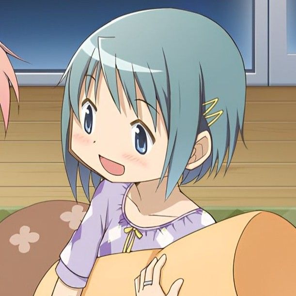 Pfp Madoka Magica, Sayaka Miki Icon, Blue Hair Pfp, Magic Madoka, Trio Matching Pfp, Madoka Magica Sayaka, Trio Matching, Hair Pfp, Mahō Shōjo Madoka Magica