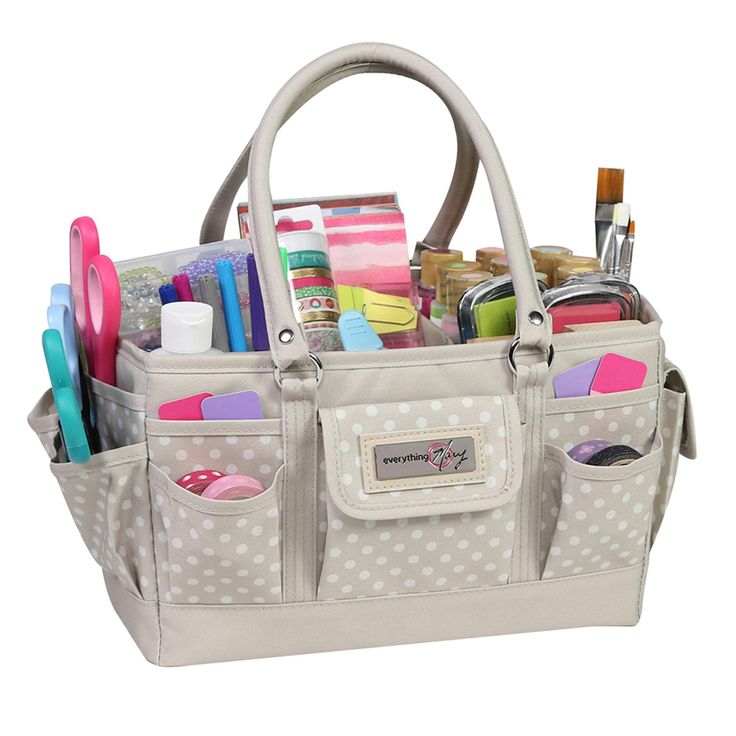 a purse filled with lots of different items