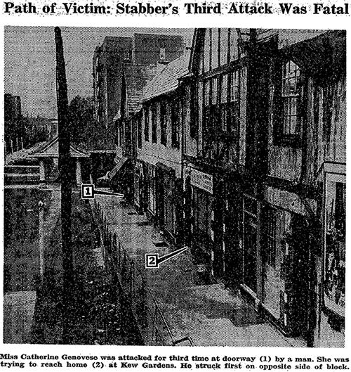 an old black and white photo of a street