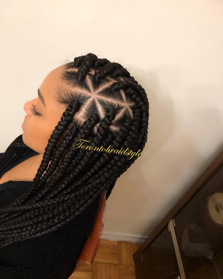 Cornrow Braided Hairstyles, Triangle Braids, Triangle Box Braids, Blonde Box Braids, Short Box Braids, Long Box Braids, Try On Hairstyles, Box Braids Styling, Girls Braids