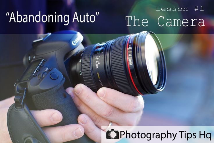 a person holding a camera in their hand with the caption'abandoning auto '