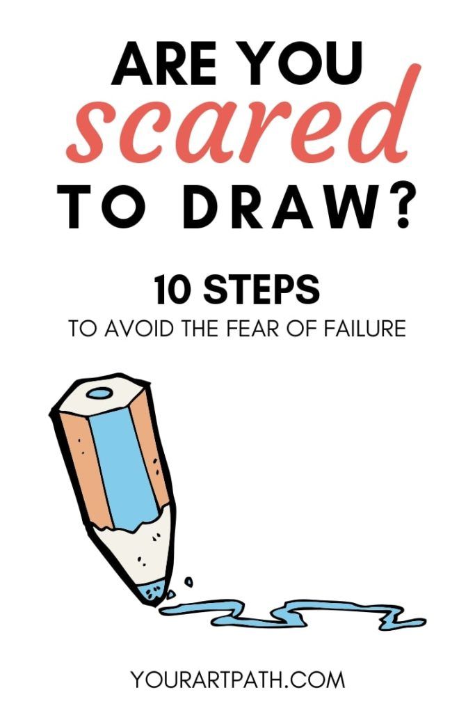 How To Draw Better, Draw Better, Beginner Drawing Lessons, Improve Drawings, The Fear Of Failure, Learn To Sketch, Bad Drawings, Pencil Drawings For Beginners, Sketching Tips