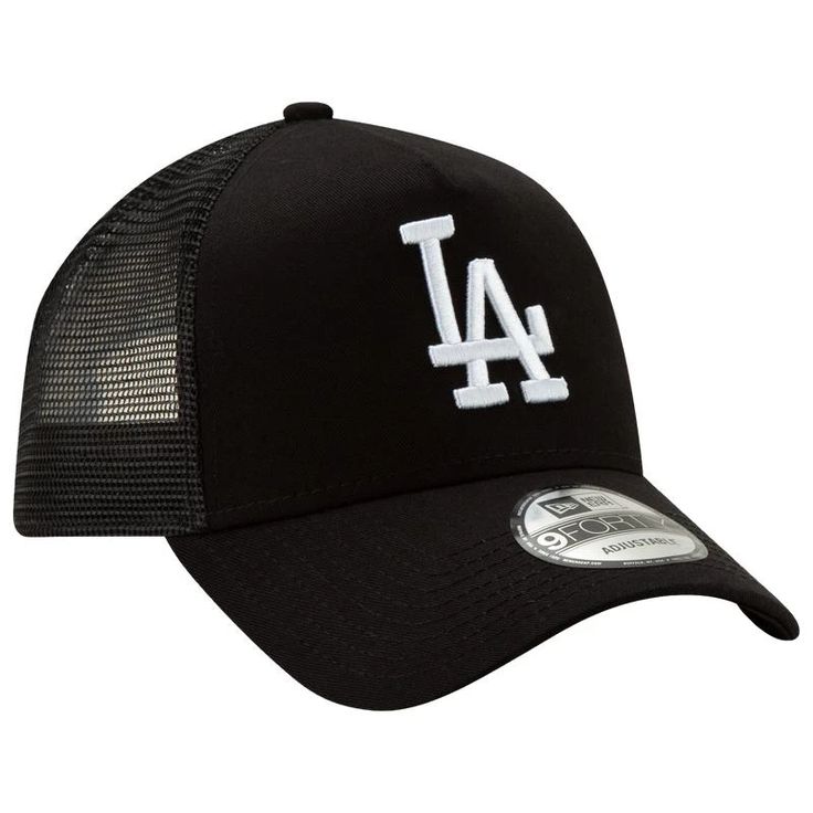 Show your team pride on the go in style and comfort. The New Era MLB 9Forty Trucker Cap is made from soft woven cotton to keep you cool while representing the Dodgers. With breathable fabric and adjustable snapback design, you'll stay looking fresh all day on Instagram. Whether you're catching a game or running errands, let everyone know who you're rooting for in this casual yet supportive Dodgers cap. Sporty Trucker Cap With Embroidered Logo, Casual Snapback Baseball Cap For Fan Gear, Casual Snapback Baseball Cap For Fans, Casual Team-colored Snapback Baseball Cap, Cotton Trucker Baseball Cap For Sports, Casual Curved Bill Fitted Hat For Fans, Team-colored Casual Baseball Cap, Casual Team-colored Snapback Dad Hat, Urban Trucker Hat For Sports Events With Curved Bill