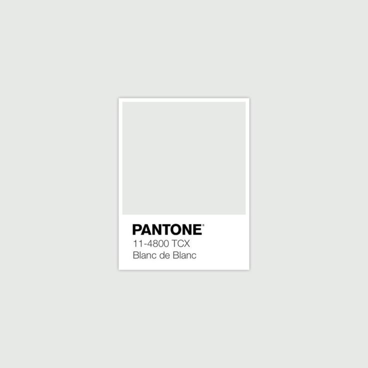 pantone's white and black color scheme with the words pantone on it