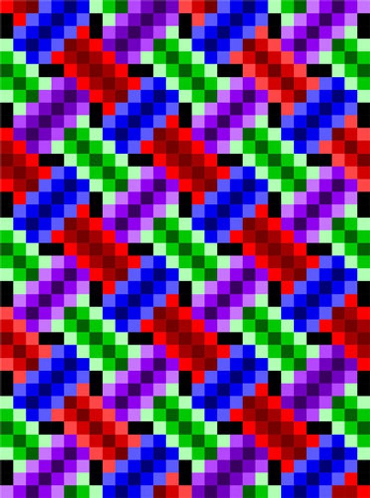 an image of a colorful pattern that looks like it has been made out of squares