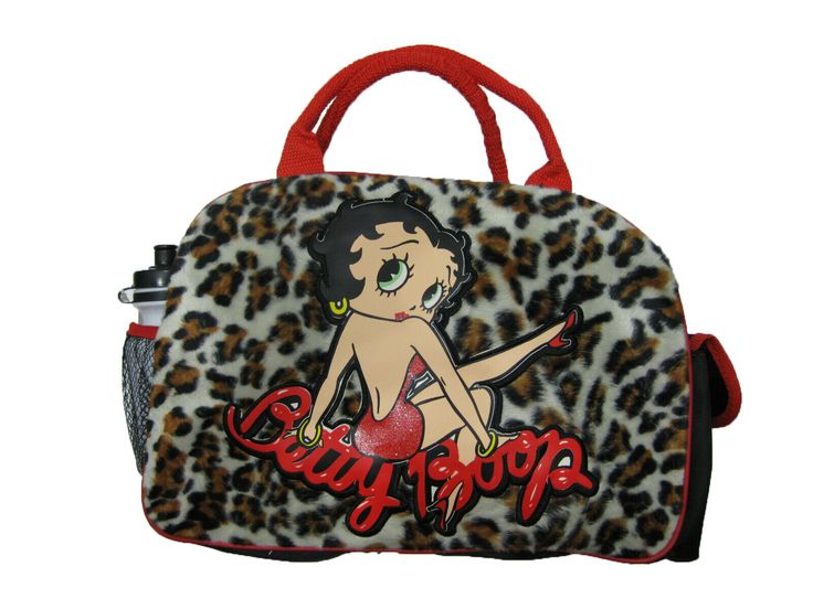 Betty Boop Handbag/ Purse with zipper 14” x 10” x 5" BRAND NEW with TAGS!!! Betty Boop Handbags, Betty Boop Purses, Leopard Handbag, Girly Bags, Pretty Bags, Shopping Travel, Cute Bags, Bags Purses, Purse Bag