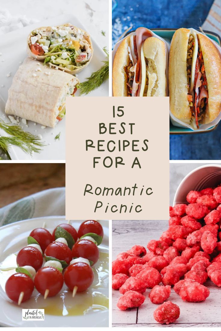 the best recipes for a romantic picnic