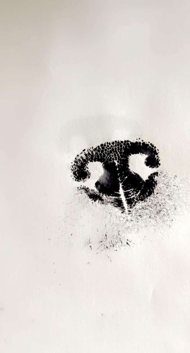 a black and white photo of a circular hole in the ground that is filled with sand